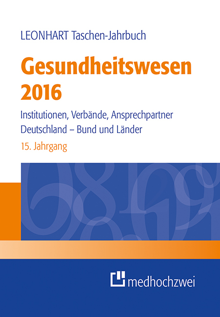 Leonhart Taschen-Jahrbuch Gesundheitswesen 2016 - 