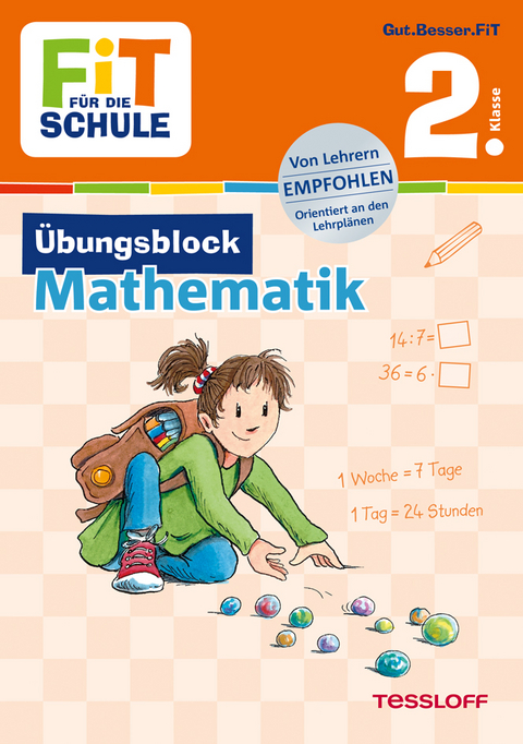 FiT FÜR DIE SCHULE: Übungsblock Mathematik 2. Klasse - Werner Zenker