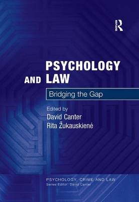 Psychology and Law -  David Canter,  Rita Zukauskiene