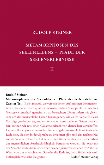 Metamorphosen des Seelenlebens. Pfade der Seelenerlebnisse - Rudolf Steiner