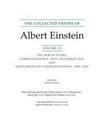 The Collected Papers of Albert Einstein, Volume 10 (English) - Albert Einstein