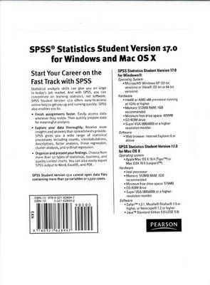 SPSS 17.0 Integrated Student Version - Inc. SPSS Inc.