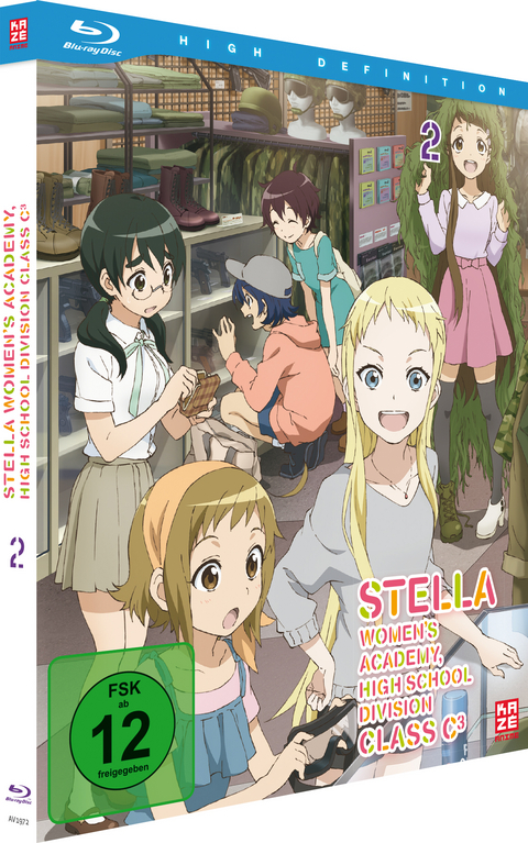 Stella Women's Academy - Mediabook Vol. 2 (Blu-ray) - Masayoshi Kawajiri