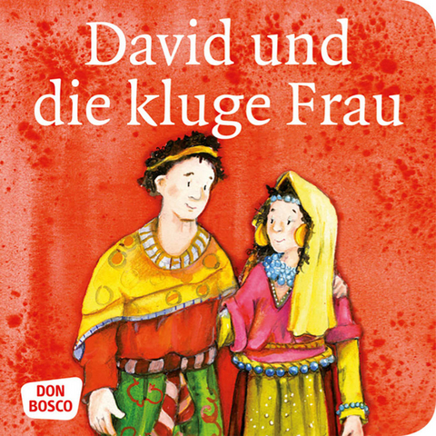 David und die kluge Frau. Mini-Bilderbuch. - Susanne Brandt, Klaus-Uwe Nommensen