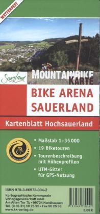 Mountainbikekarte Hochsauerland