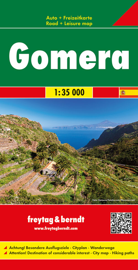 Gomera, Autokarte 1:35.000 - 