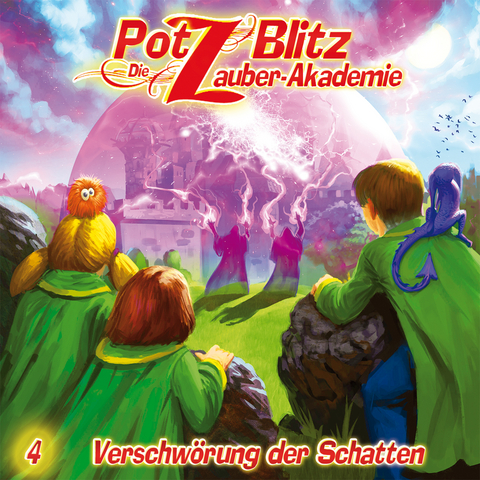 Potz Blitz - Die Zauber-Akademie 4: Verschwörung der Schatten - Christoph Piasecki, Tatjana Auster