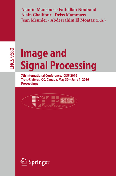 Image and Signal Processing - 