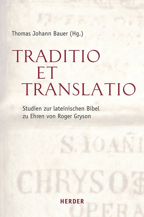 Traditio et Translatio - 