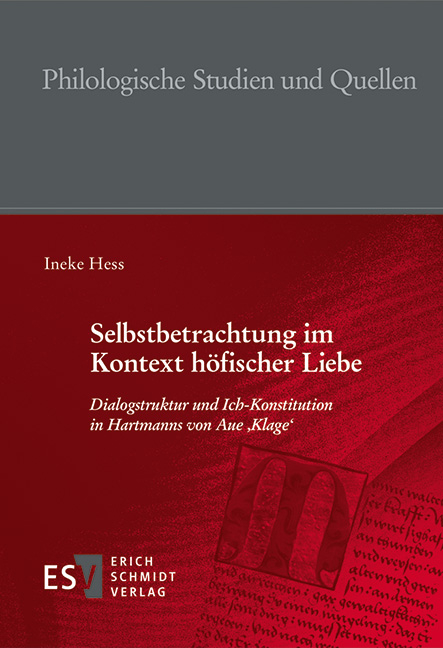 Selbstbetrachtung im Kontext höfischer Liebe - Ineke Hess