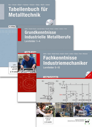 Paketangebot Der Industriemechaniker - Hubert Aigner, Angelika Becker-Kavan, Gregor van den Boom, Finn Brandt, Christof Braun, Wilhelm Dax, Nikolaus Drozd, Manfred Einloft, Wolf-Dieter Gläser, Reiner Haffer, Helmut Itschner, Günter Kotsch, Heribert Laier, Volker Lindner, Elisabeth Schulz, Johann Slaby, Jochen Timm, Albert Weiß, Achim Wiemann, Klaus Zeimer