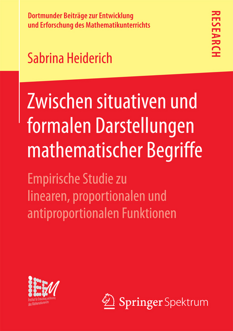 Zwischen situativen und formalen Darstellungen mathematischer Begriffe - Sabrina Heiderich