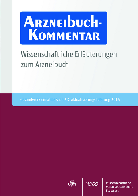 Arzneibuch-Kommentar CD-ROM VOL 53 - 