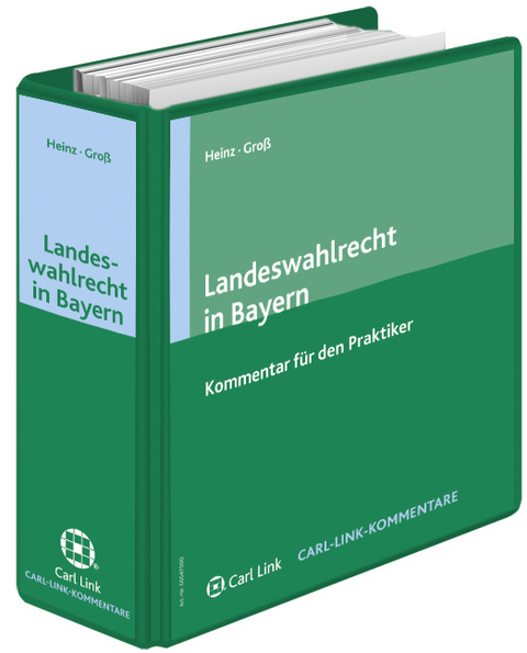 Landeswahlrecht in Bayern - Brigitte Heinz, Roland Gross