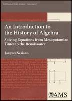 An Introduction to the History of Algebra - Jacques Sesiano