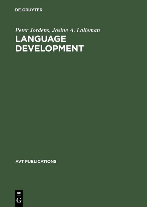 Language Development - Peter Jordens, Josine A. Lalleman