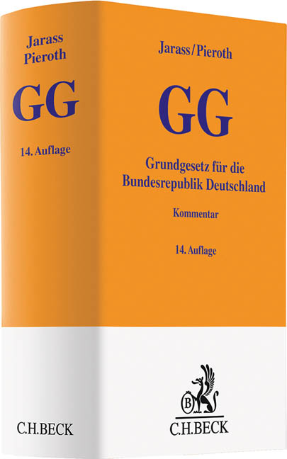 Grundgesetz Für Die Bundesrepublik Deutschland Von Hans D. Jarass ...