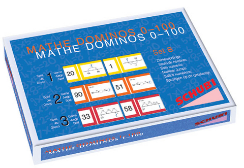 MATHE DOMINOS Zahlensprünge, Set B - Julia Menne, F. Moerlands