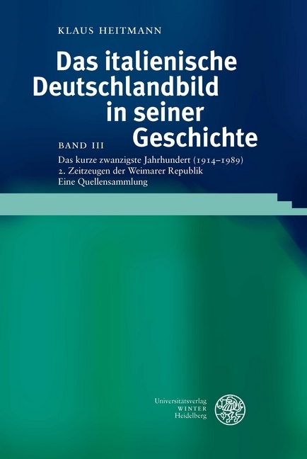 Das kurze zwanzigste Jahrhundert (1914–1989) / Zeitzeugen der Weimarer Republik - Klaus Heitmann