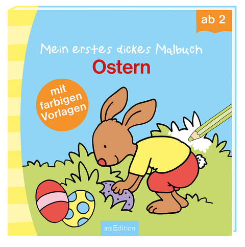 Mein erstes dickes Malbuch Ostern