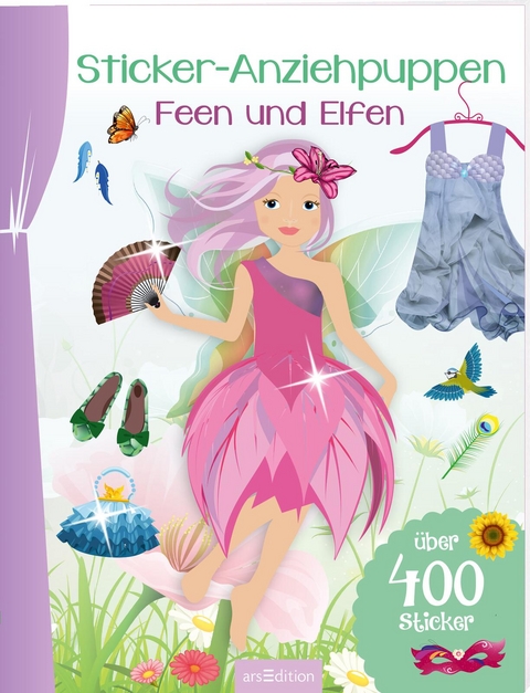 Sticker-Anziehpuppen – Feen und Elfen