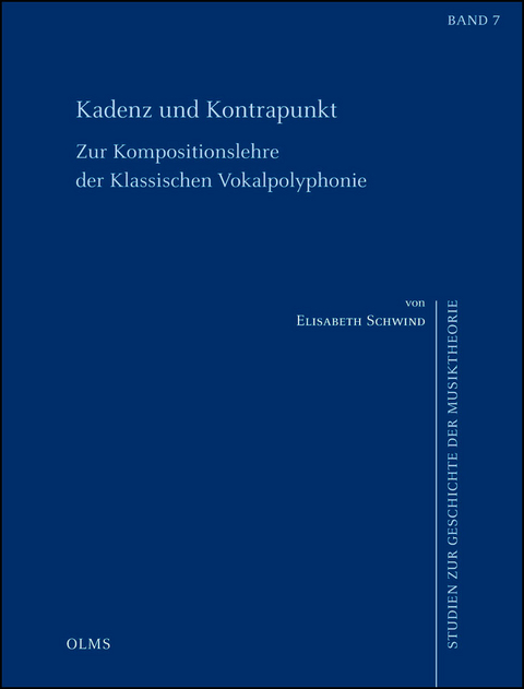 Kadenz und Kontrapunkt - Elisabeth Schwind