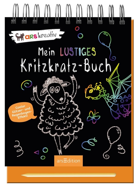 Mein lustiges Kritzkratz-Buch - Jennifer Wilderich-Lang