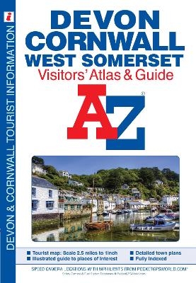 Devon, Cornwall and West Somerset Visitors' Atlas -  Geographers' A-Z Map Company