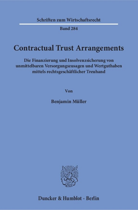 Contractual Trust Arrangements - Benjamin Müller