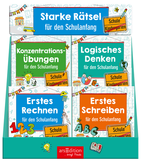 Display Starke Rätsel für den Schulanfang