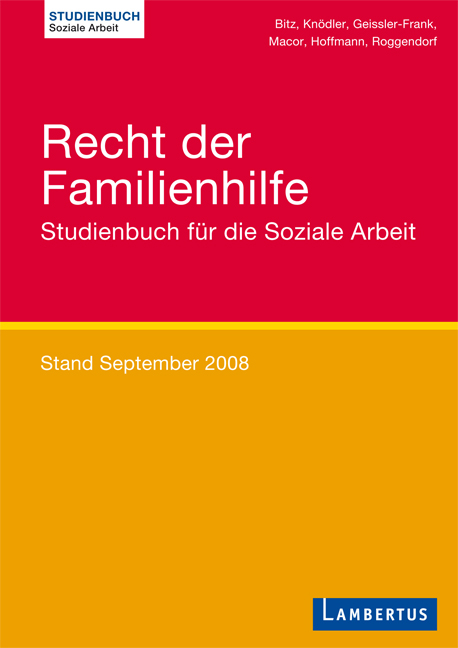 Recht der Familienhilfe - 