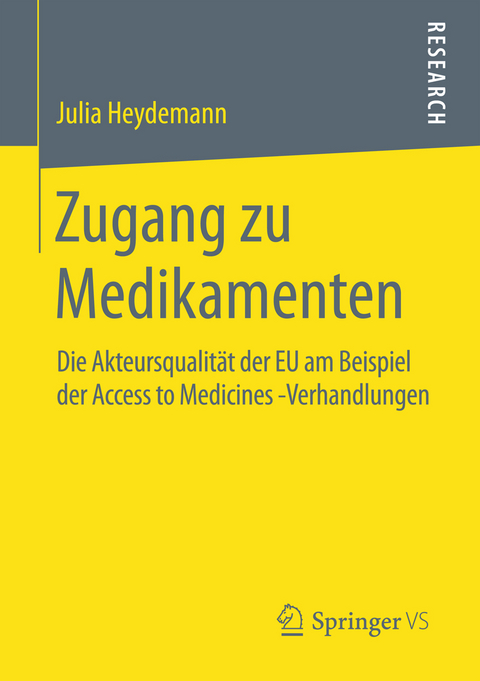 Zugang zu Medikamenten - Julia Heydemann