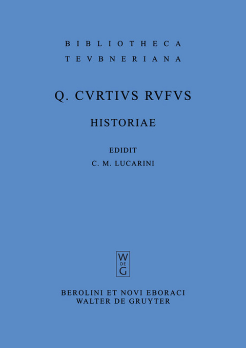 Historiae - Quintus Curtius Rufus