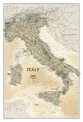 Italy Executive Flat - National Geographic Maps