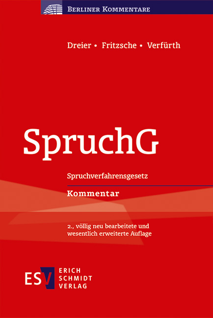 SpruchG - Peter Dreier, Michael Fritzsche, Ludger C. Verfürth