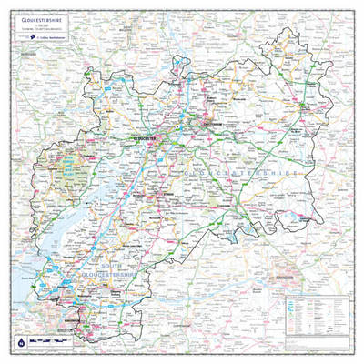 Gloustershire County Planning Map - Jonathan Davey