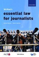 MCNAE's Essential Law for Journalists - David Banks, Mark Hanna