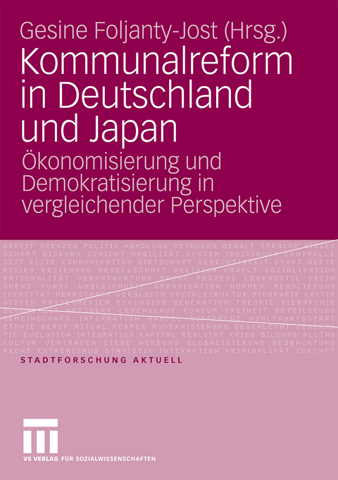 Kommunalreform in Deutschland und Japan - 