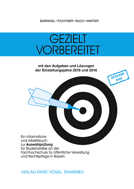 Gezielt vorbereitet 2015 und 2016 / 3. Qualifikationsebene - Friedrich Barnikel, Hermann Ruch, Erich Winter, Paul Fichtner