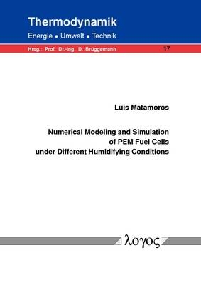 Numerical Modeling and Simulation of PEM Fuel Cells under Different Humidifying Conditions - Luis Matamoros