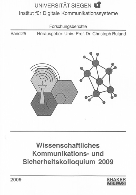 Wissenschaftliches Kommunikations- und Sicherheitskolloquium 2009 - 