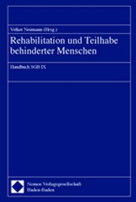 Rehabilitation und Teilhabe behinderter Menschen - 