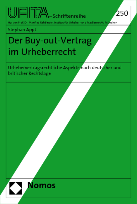 Der Buy-out-Vertrag im Urheberrecht - Stephan Appt