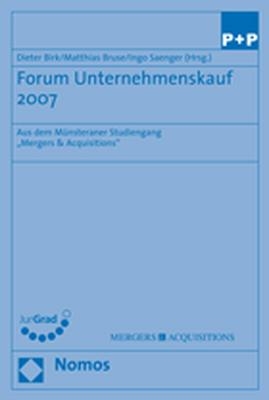 Forum Unternehmenskauf 2007 - 