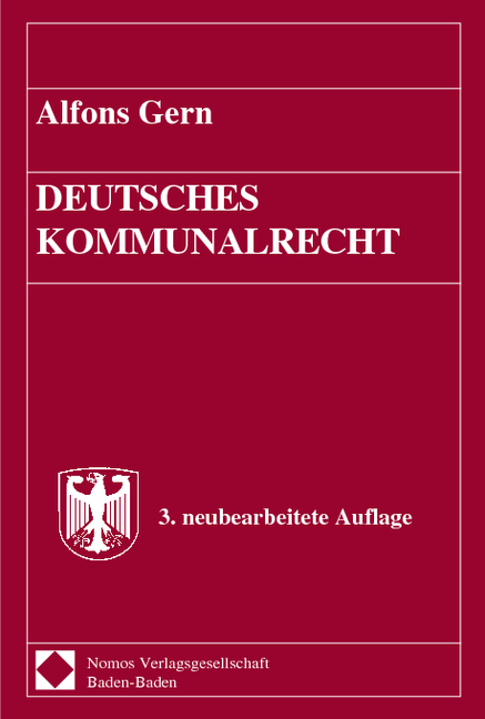 Deutsches Kommunalrecht - Alfons Gern