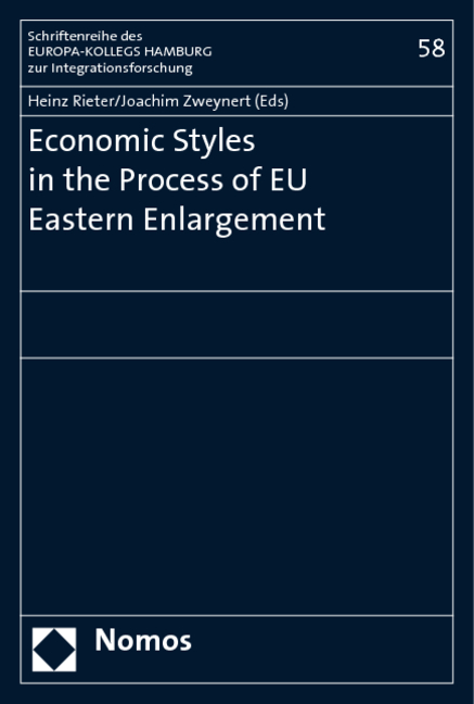 Economic Styles in the Process of EU Eastern Enlargement - 