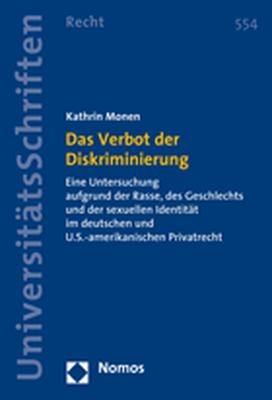 Das Verbot der Diskriminierung - Kathrin Monen