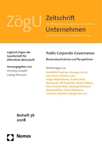 Public Corporate Governance: - 