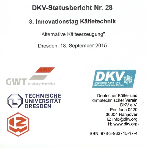 3. Innovationstag Kältetechnik - Robin Langebach (Dr.-Ing.), Thomas Maurer (Prof.), Ingwer Ebinger (Prof.)