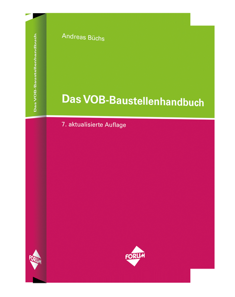 Das VOB-Baustellenhandbuch - Andreas Büchs